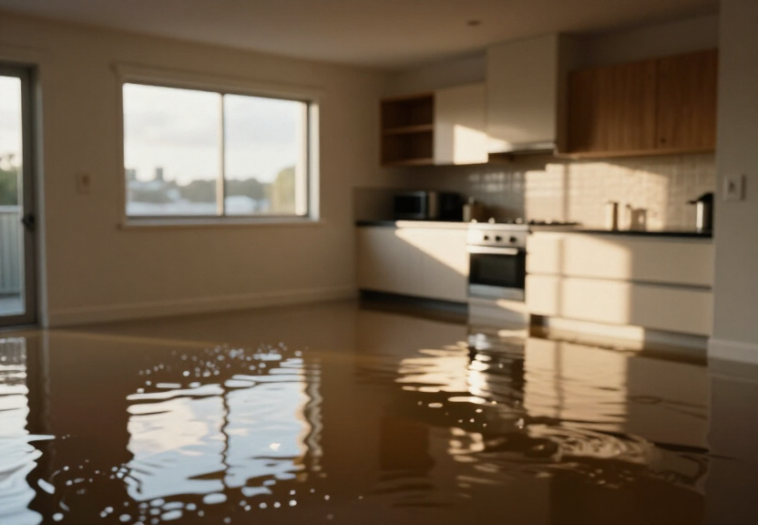 Water-damaged heritage home in Darlinghurst before repair